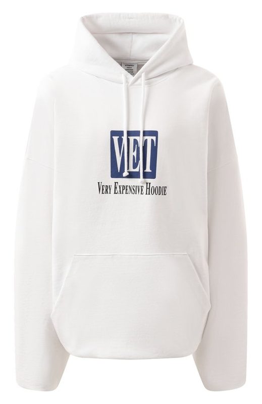 Хлопковое худи VETEMENTS