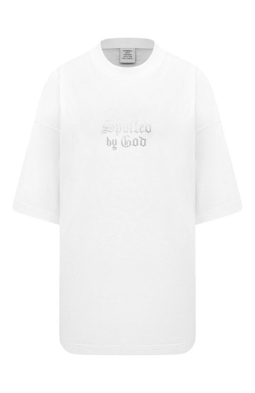 Хлопковая футболка VETEMENTS