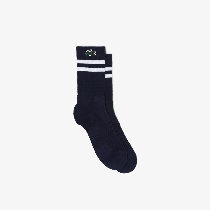 Мужские дышащие хлопковые спортивные носки Lacoste