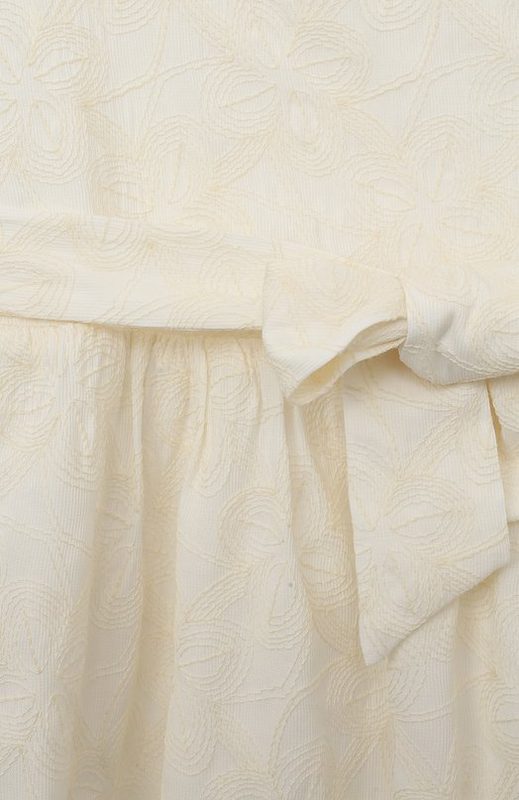 Хлопковое платье Trussardi junior 3