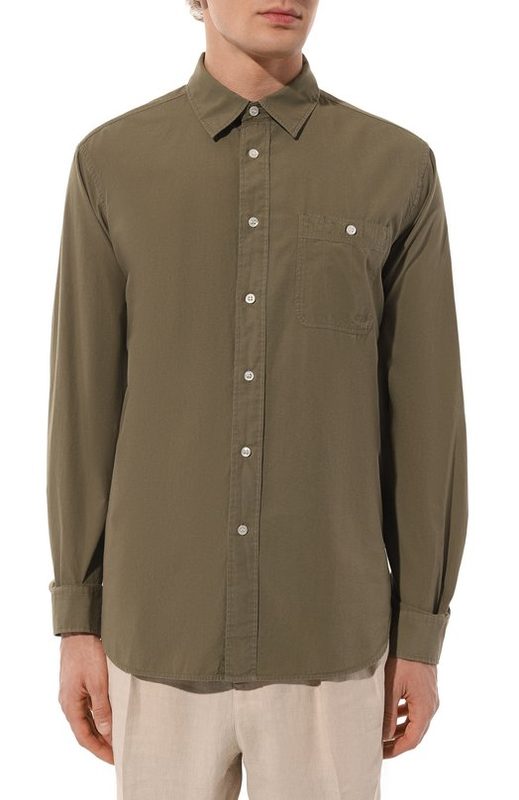 Хлопковая рубашка Woolrich 3