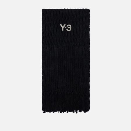 Шарф Y-3 Oversized Chunky, цвет чёрный