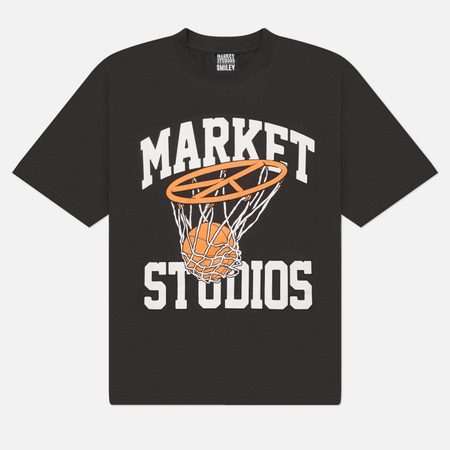 Мужская футболка MARKET Shooting For Peace, цвет чёрный