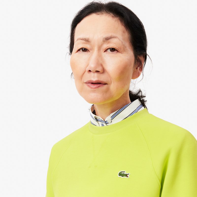 Женский свитшот Lacoste стандартного кроя из хлопка 3