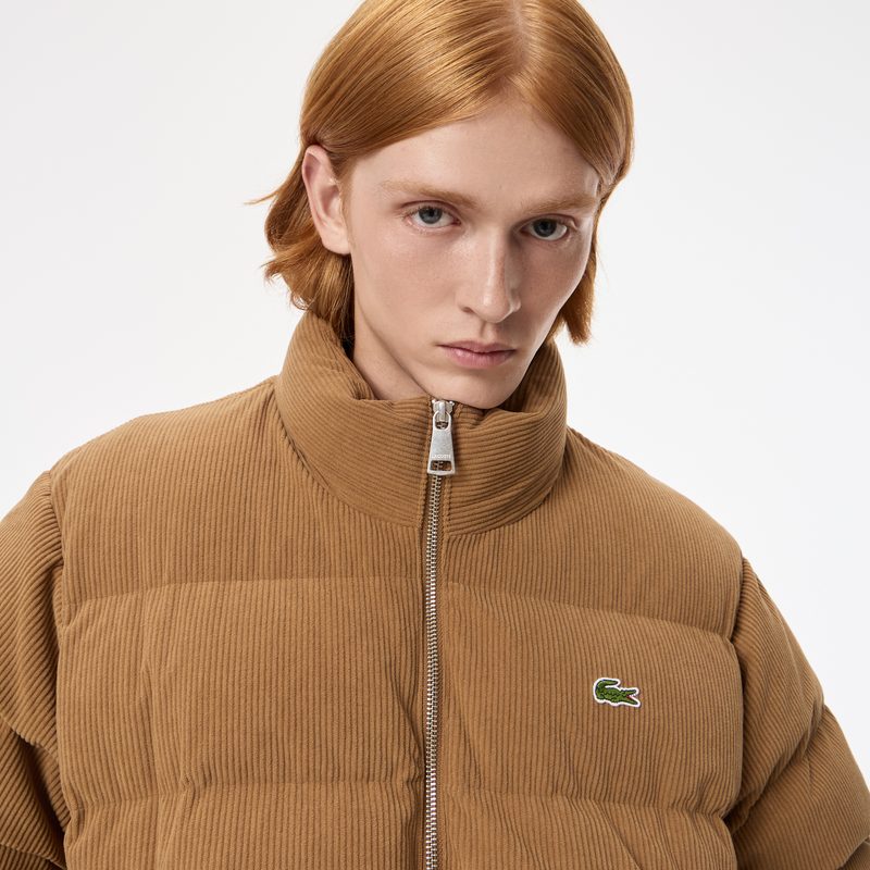 Мужская вельветовая куртка-пуховик Lacoste 3
