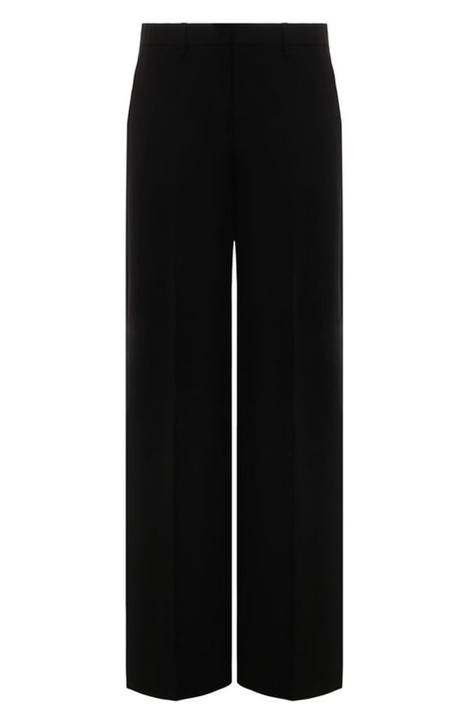 Брюки из вискозы и шерсти Moschino