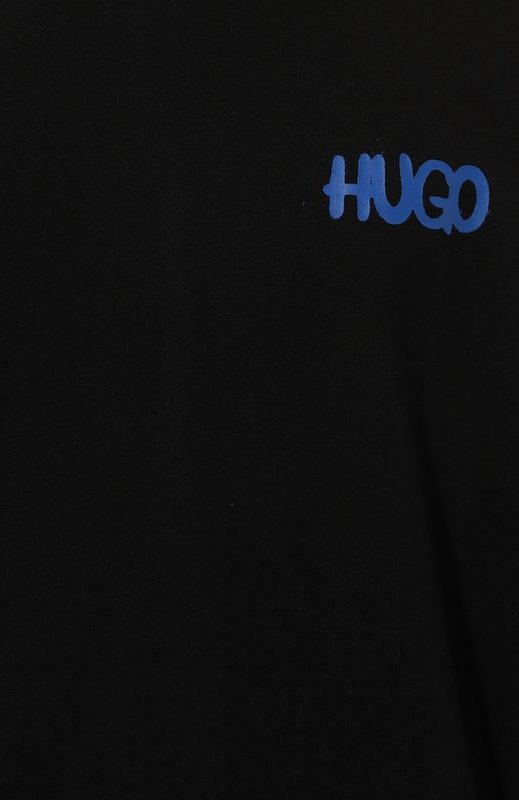 Хлопковая футболка HUGO Blue 5