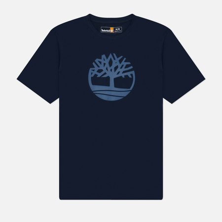 Мужская футболка Timberland Kennebec River Pigment Tree Logo, цвет синий
