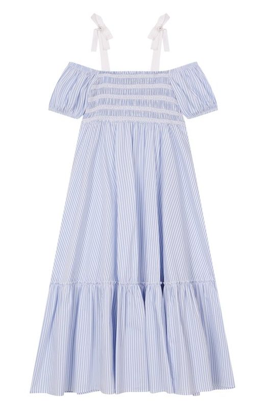Хлопковый сарафан Philosophy di Lorenzo Serafini Kids 2