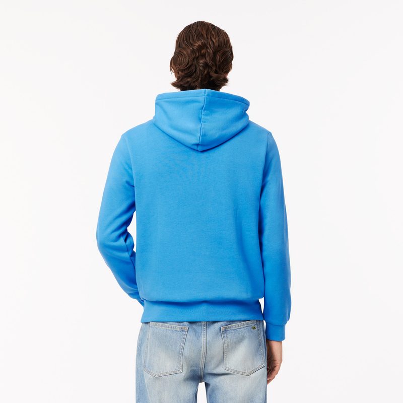 Мужское худи Lacoste классического кроя с флисом 2