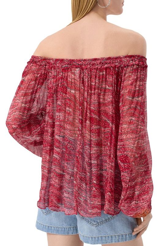 Блузка из вискозы Isabel Marant Etoile 4