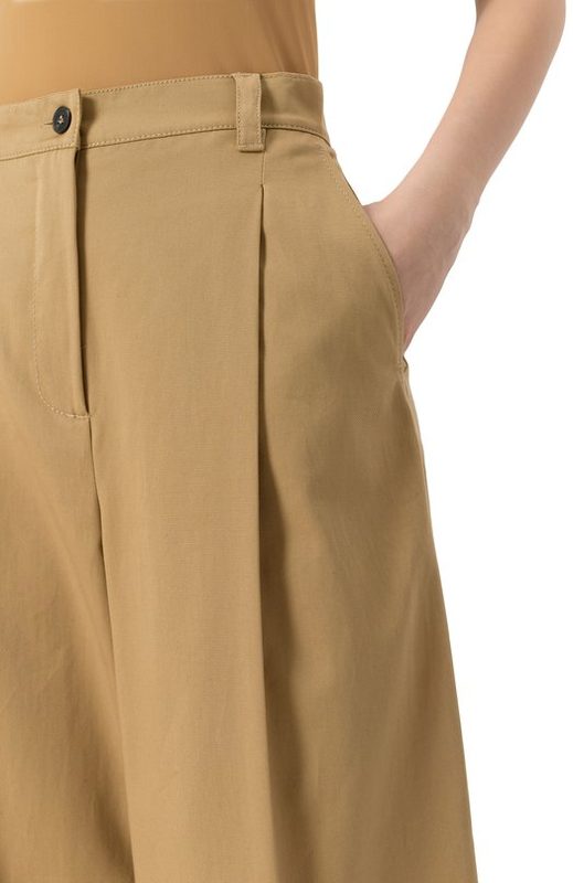 Хлопковые брюки Weekend Max Mara 5