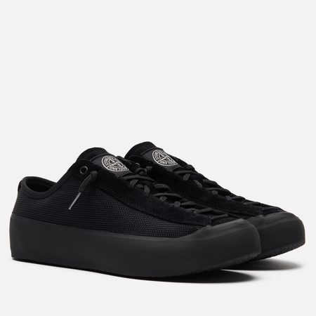 Мужские кроссовки Stone Island Poly Mesh, цвет чёрный