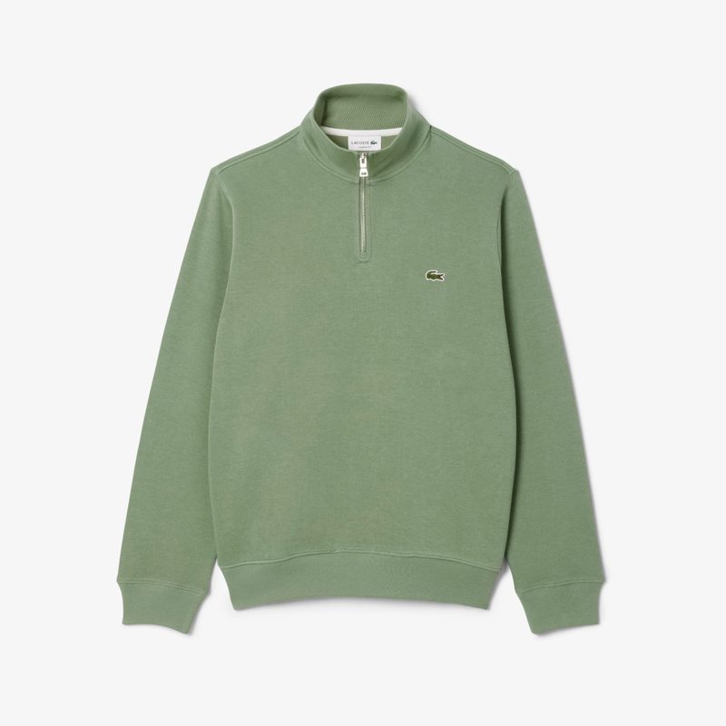 Мужская толстовка Lacoste на молнии с высоким воротом 4
