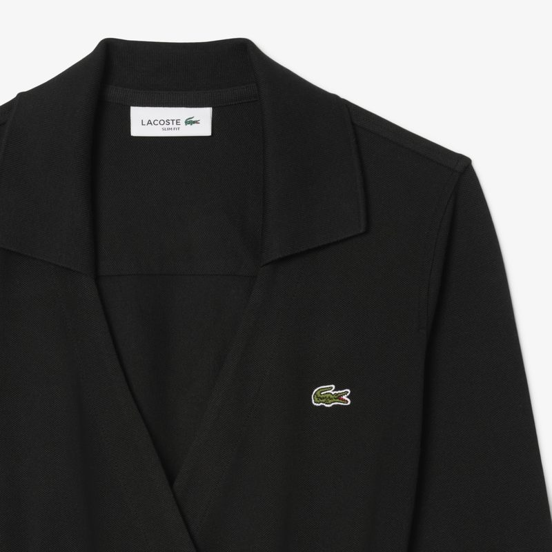 Эластичное хлопковое платье Lacoste 5
