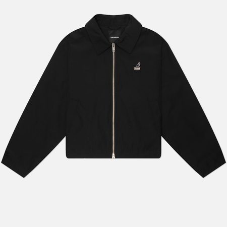 Женская куртка харрингтон Kangol Harrington, цвет чёрный