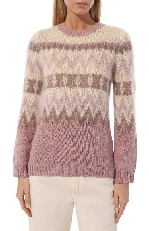 Свитер из шерсти и вискозы Woolrich 3