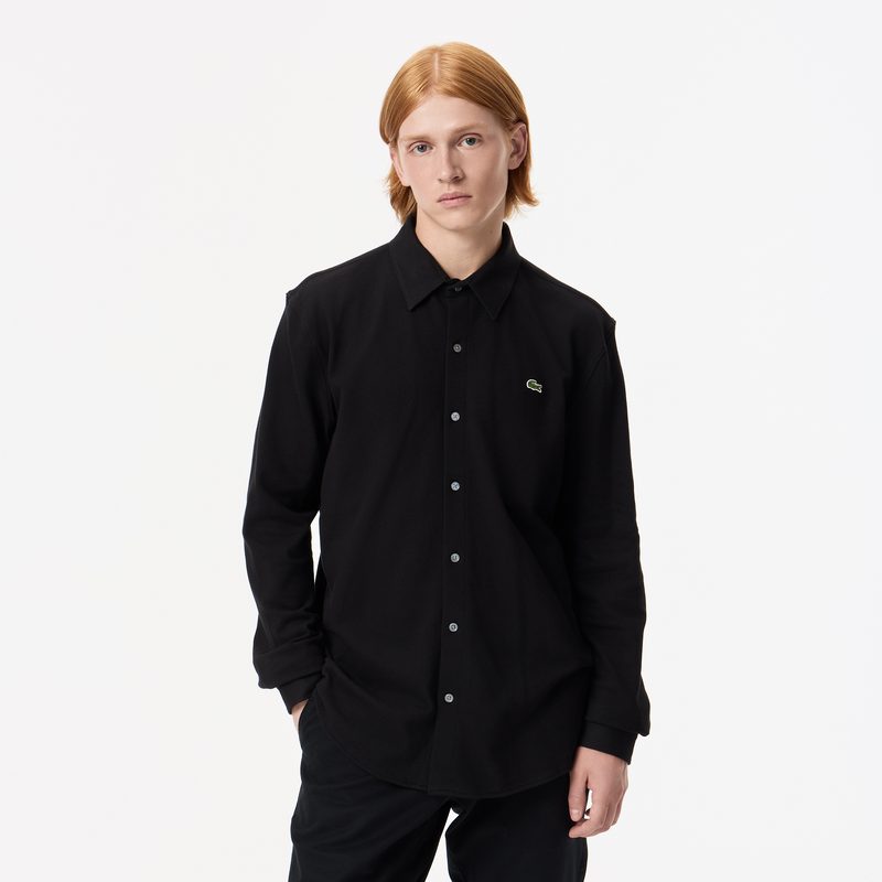 Мужская хлоповая рубашка Lacoste 5