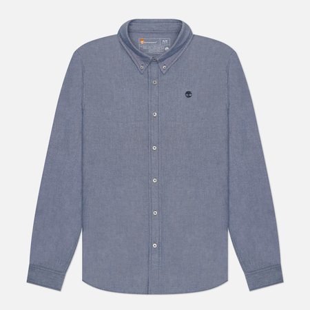 Мужская рубашка Timberland Oxford Slim, цвет синий