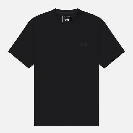 Мужская футболка Y-3 Regular Fit Logo, цвет чёрный