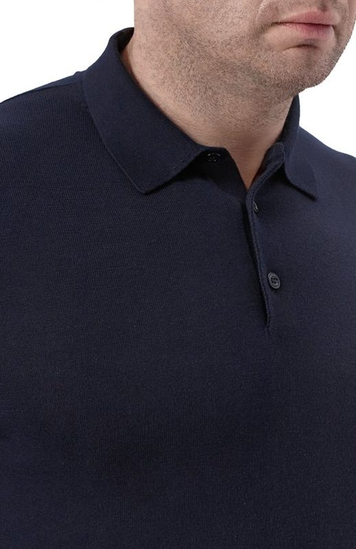Хлопковое поло Il Borgo Cashmere 5