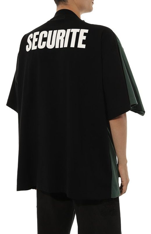 Хлопковая футболка VETEMENTS 4