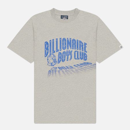 Мужская футболка Billionaire Boys Club Shadow Arch Logo, цвет серый