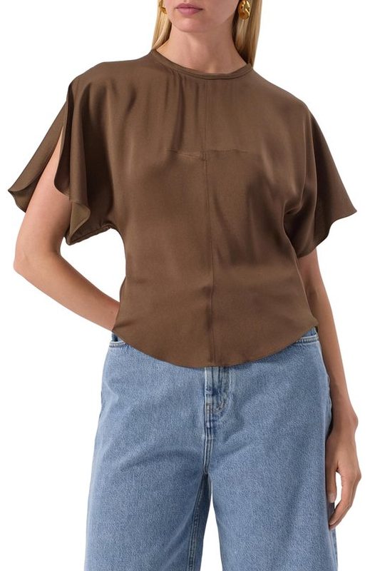 Атласный топ Isabel Marant 3