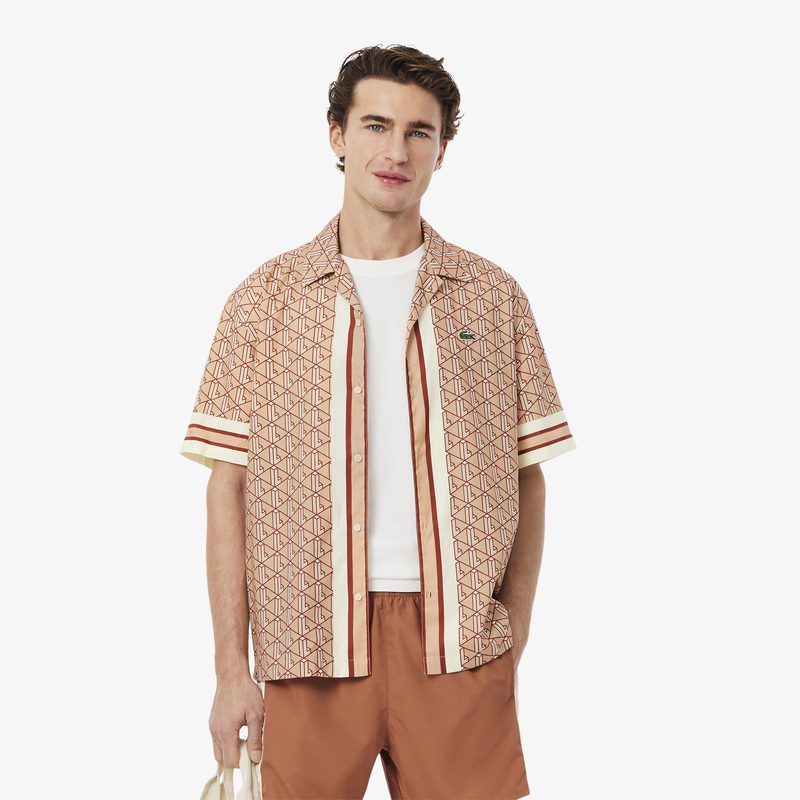 Мужская рубашка Lacoste из органического хлопка