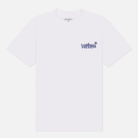 Мужская футболка Carhartt WIP Wiptopia Script, цвет белый