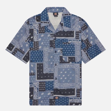 Мужская рубашка Dickies Glandorf, цвет синий