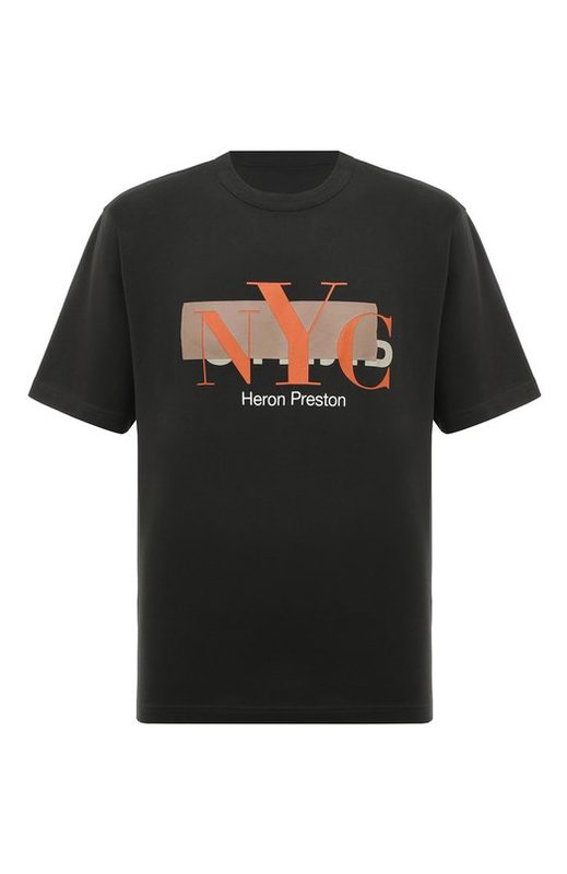 Хлопковая футболка Heron Preston