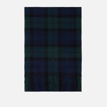 Шарф Polo Ralph Lauren Classic Plaid Oblong, цвет зелёный