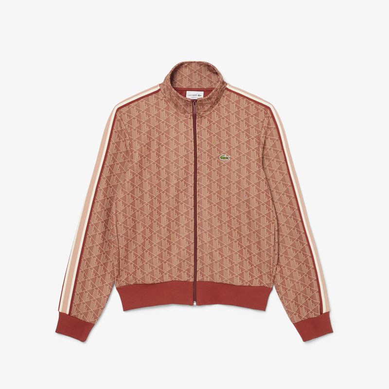 Мужская жаккардовая толстовка Lacoste PARIS с монограммой 5