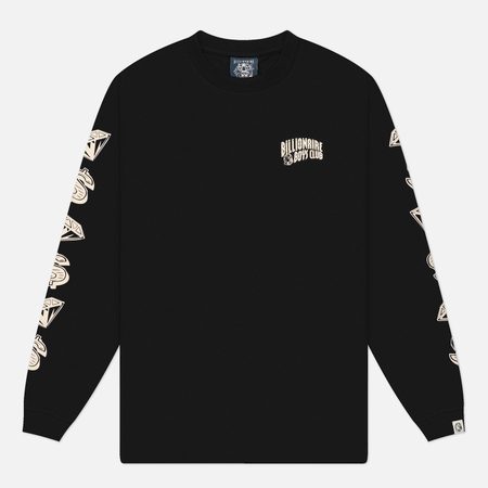 Мужской лонгслив Billionaire Boys Club Diamonds & Dollars, цвет чёрный