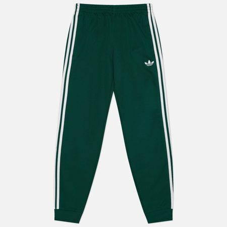 Мужские брюки adidas Originals SST Track, цвет зелёный