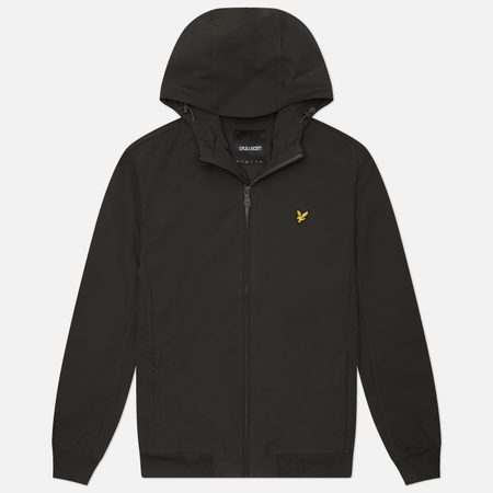 Мужская куртка ветровка Lyle & Scott Mesh Back Softshell, цвет серый