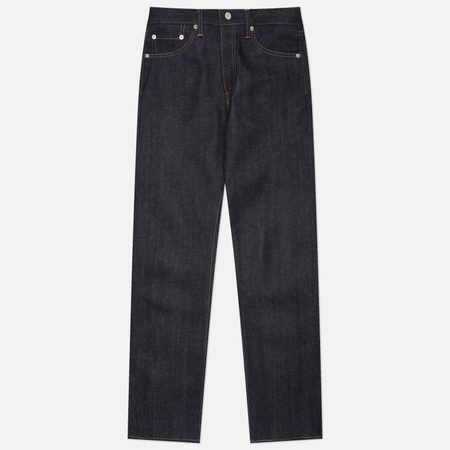 Мужские джинсы Edwin Regular Straight Kurabo Recycle Denim Red Selvage 14 Oz, цвет синий