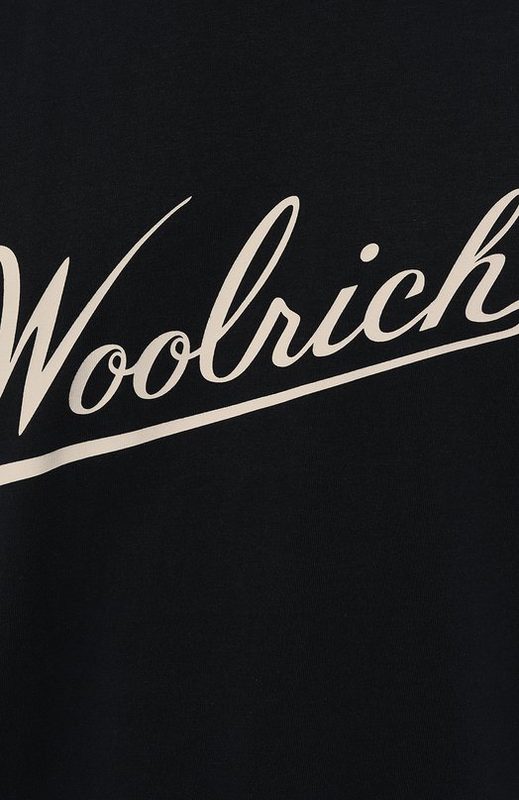 Хлопковая футболка Woolrich 5