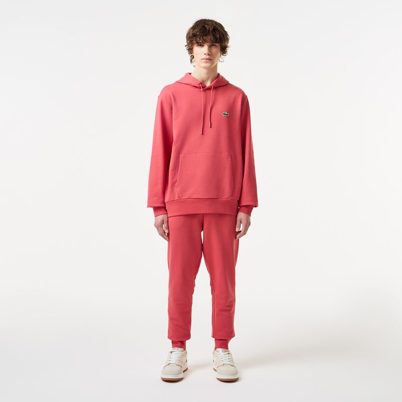 Мужская толстовка - худи Lacoste классического кроя из органического хлопка 4