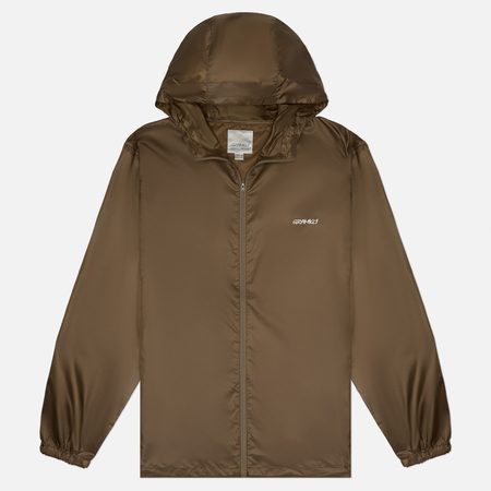 Мужская куртка ветровка Gramicci Packable Windbreaker, цвет коричневый