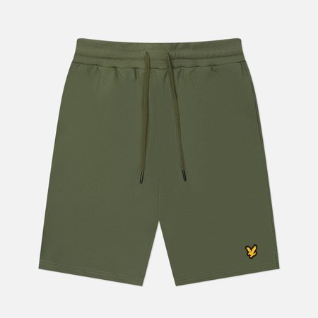 Мужские шорты Lyle & Scott Fly Fleece, цвет зелёный