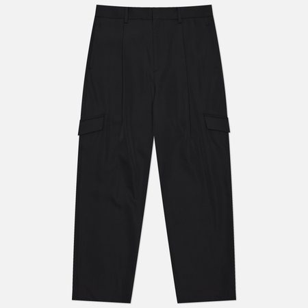 Мужские брюки SOPHNET. Doeskin Wool Side Pocket, цвет чёрный