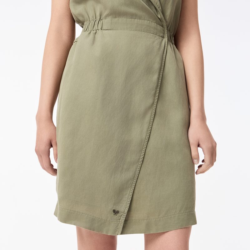 Женское платье Lacoste из смеси льна 3