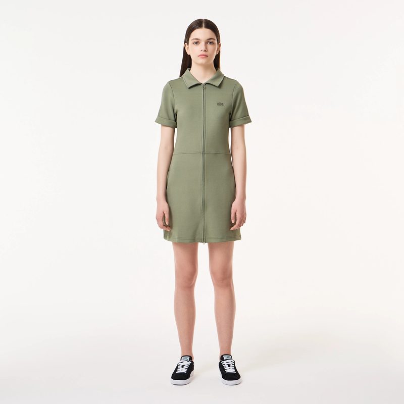 Платье Lacoste на молнии с воротником поло 5