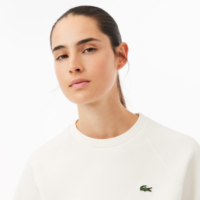 Женский свитшот Lacoste стандартного кроя из хлопка 5
