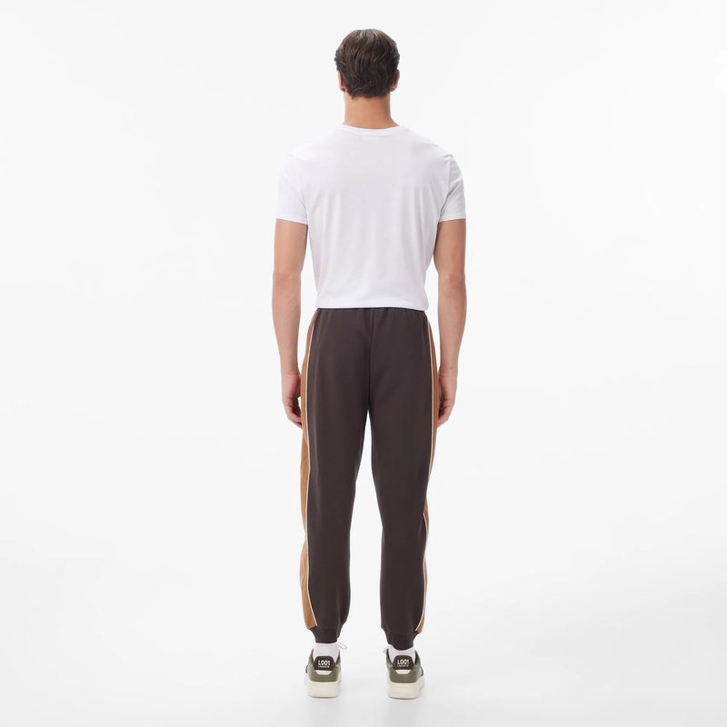 Мужские хлопковые спортивные брюки Lacoste свободного кроя 2