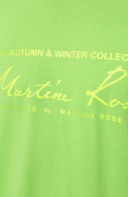 Хлопковая футболка Martine Rose 5