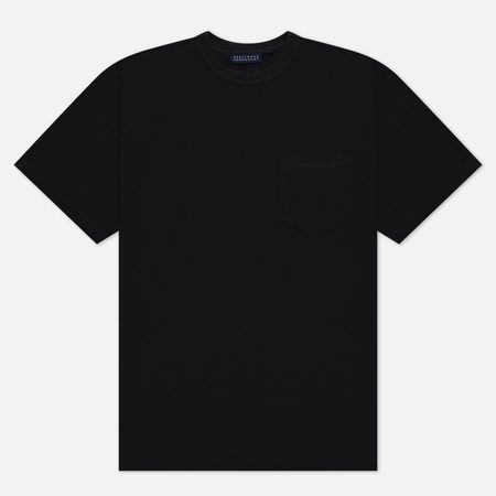 Мужская футболка EASTLOGUE Permanent Basic One Pocket, цвет чёрный