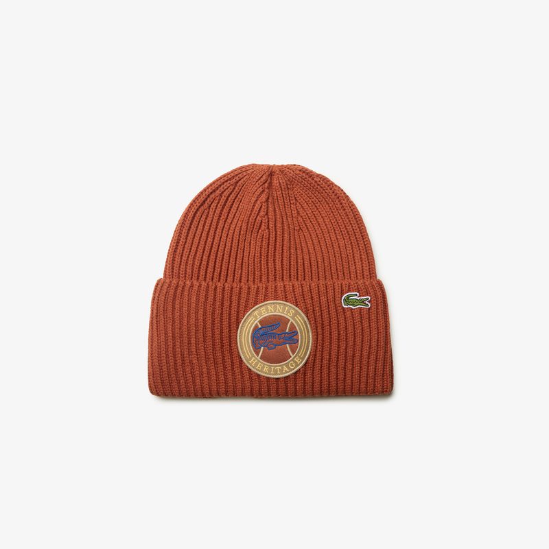 Вязаная шапка Lacoste